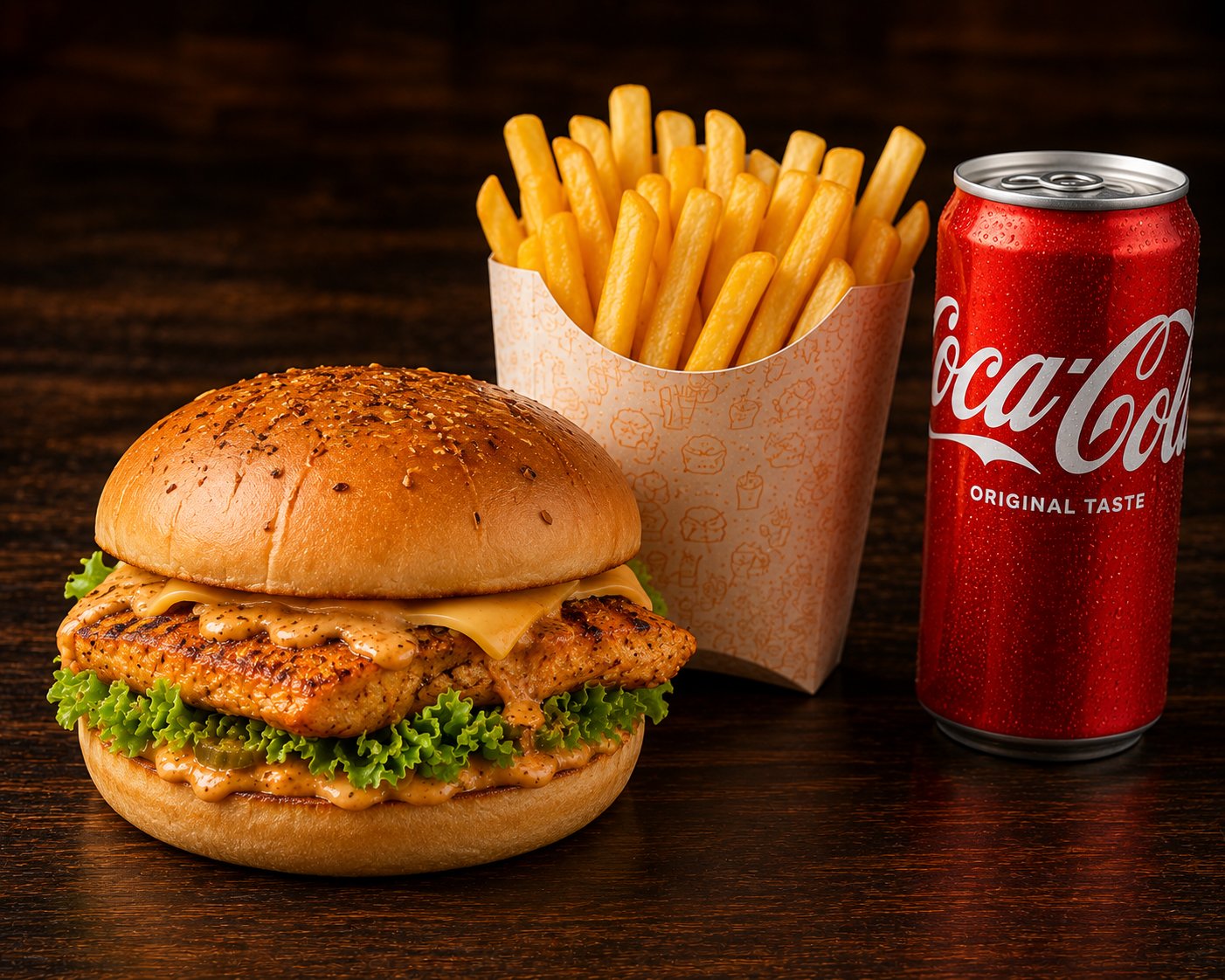 Combo Peri Burger